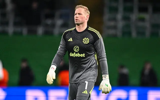 Celtic goalkeeper Kasper Schmeichel