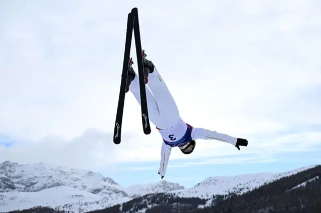 China's Qi Guangpu in training