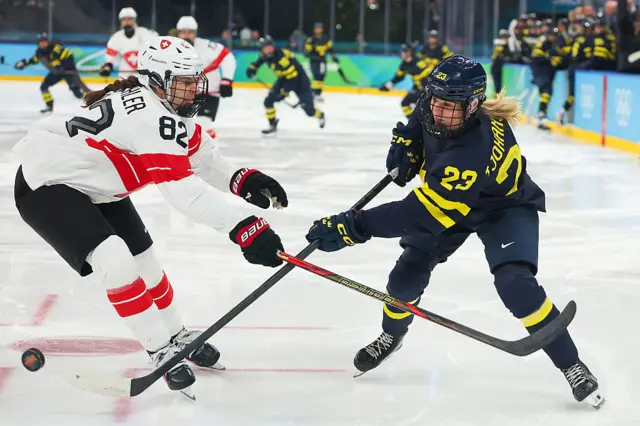 Switzerland and Sweden