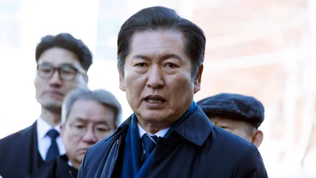 Chung-Rae attending the Constitutional Court in Seoul