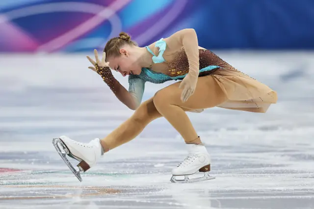 Niina Petrokina of Team Estonia competes