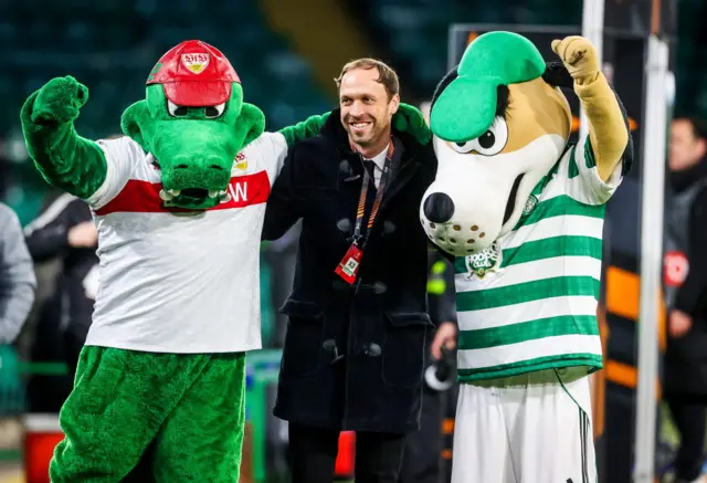 Former Stuttgart and Celtic defender Andreas Hinkel