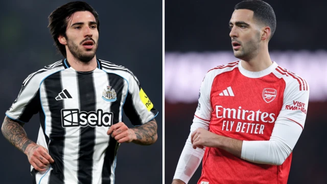 Sandro Tonali and Mikel Merino