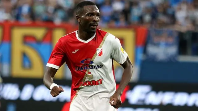 Collins Sichenje in action for FK Vojvodina