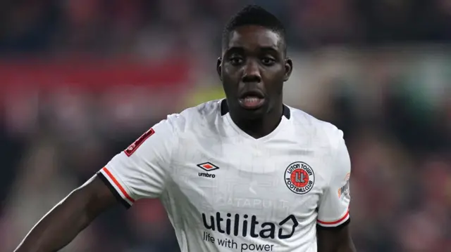 Marvelous Nakamba in action for Luton