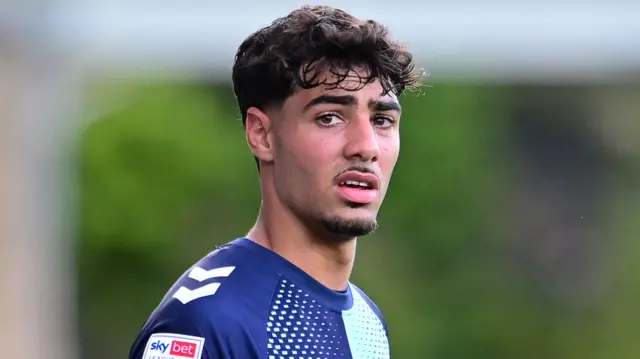George Abbott in action for Wycombe