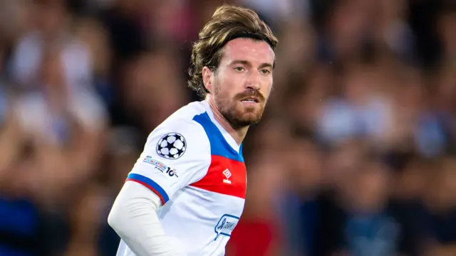 Joe Rothwell in action for Rangers