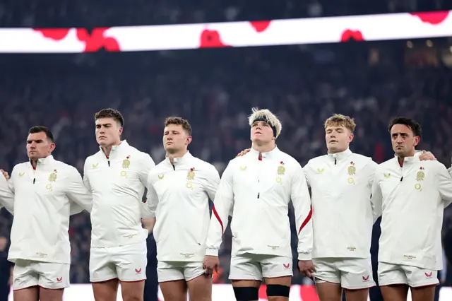 England players signing