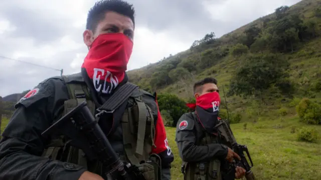 कोलंबिया में ईएलएन लड़ाके