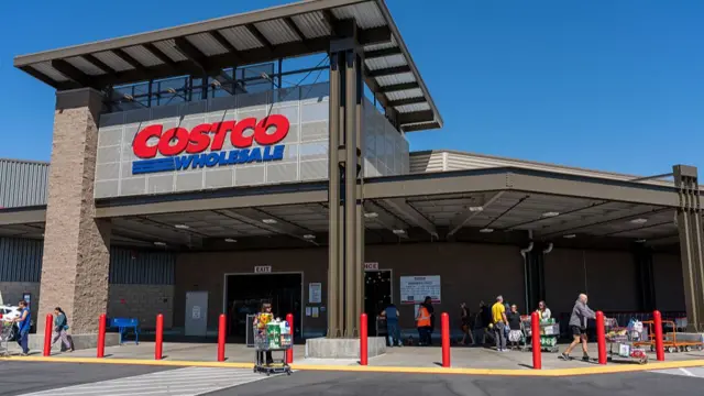 A Costco store in Napa, California, US