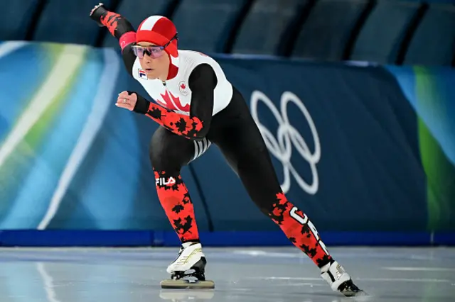 Canada's Valerie Maltais competes in the speed skating