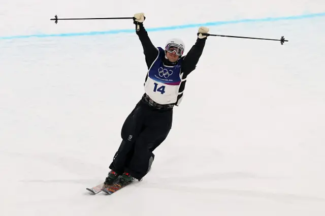 Ben Harrington of Team New Zealand competes