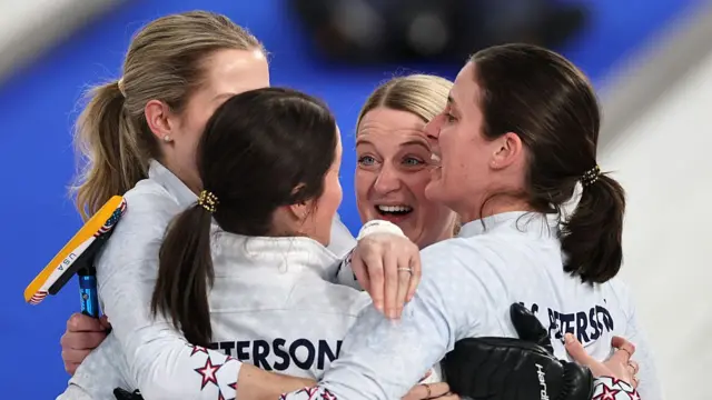 Team USA celebrate