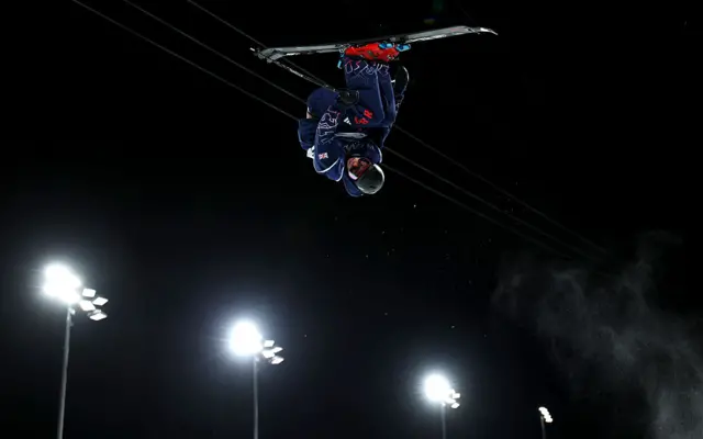 Gus Kenworthy in the men's freeski halfpipe final