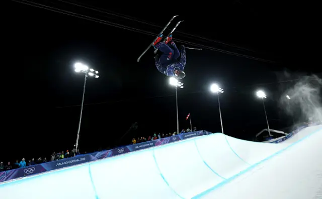 Gus Kenworthy of Team Great Britain competes