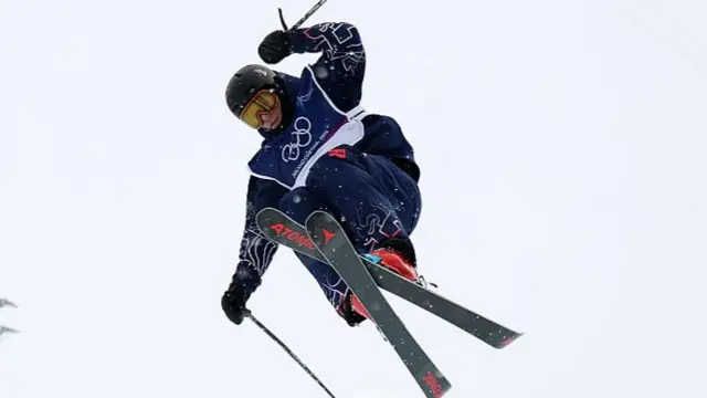 Gus Kenworthy in action