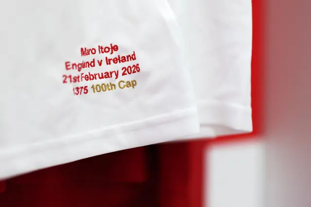 Maro Itoje 100 Cap shirt