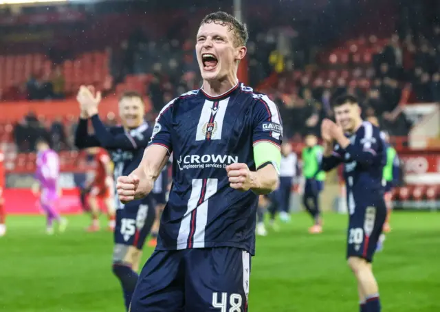 Ethan Hamilton was the match-winner for Dundee