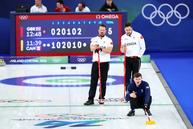 Bruce Mouat of Team Great Britain