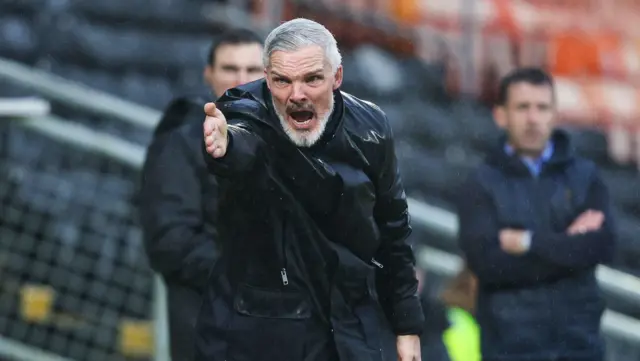Dundee United manager Jim Goodwin