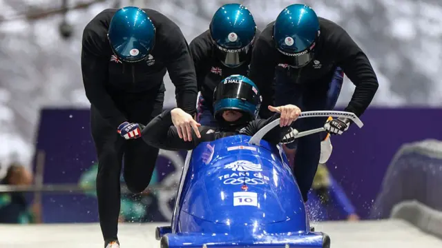 Great Britain's bobsleigh