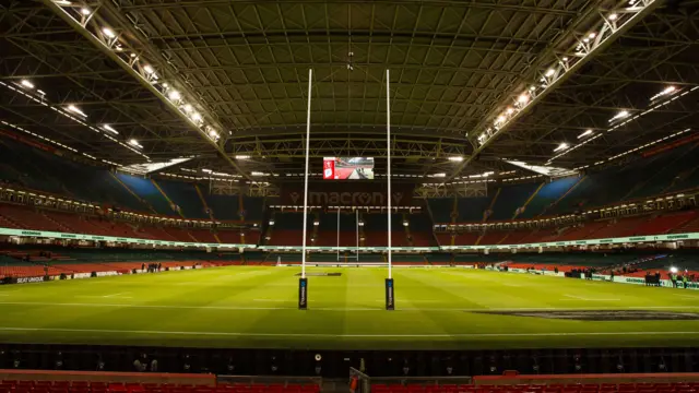 Inside Principality Stadium