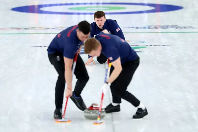 Bruce Mouat of Team Great Britain