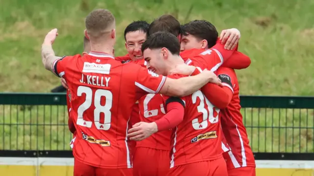 Cliftonville celebrating