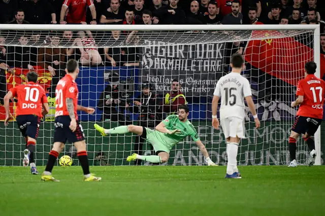 Osasuna 1-0 Real Madrid