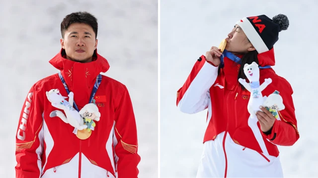 Wang Xindi and Xu Mengtao
