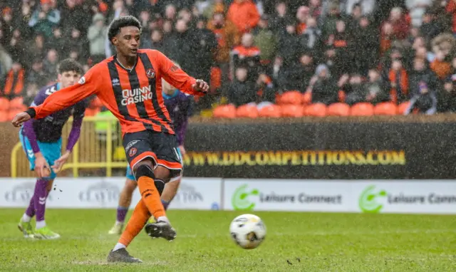 Amar Fatah missed from the penalty spot