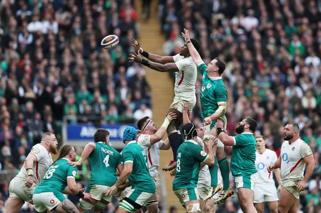 England line-out