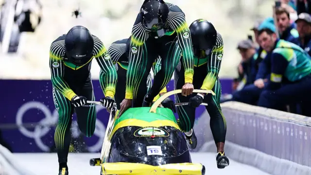 Jamaican bobsleigh team