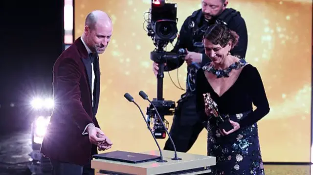 Prince of Wales hands