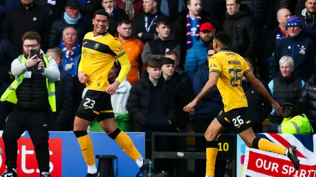Livingston celebrate