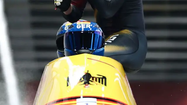 Lochner in bobsleigh