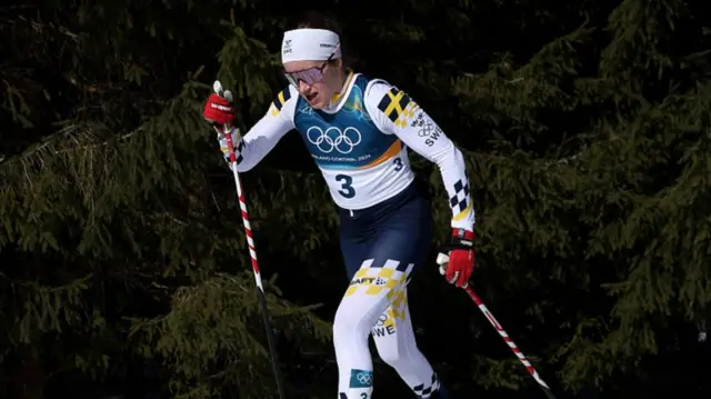 Ebba Andersson in action