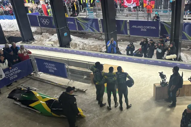 Jamaica bobsleigh team