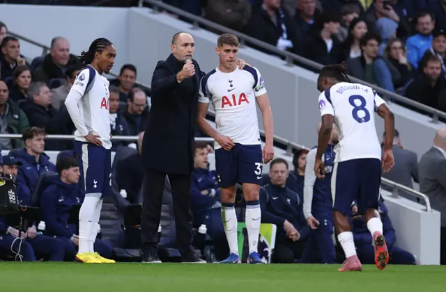 Igor Tudor manager / head coach of Tottenham Hotspur speaks