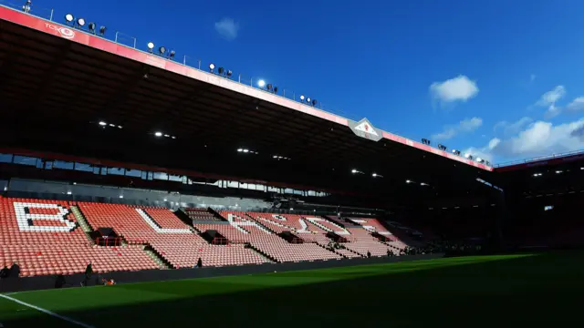 Bramall Lane in the sunshine