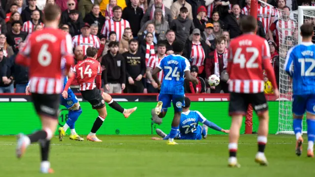Harrison Burrows scores for Sheffield United