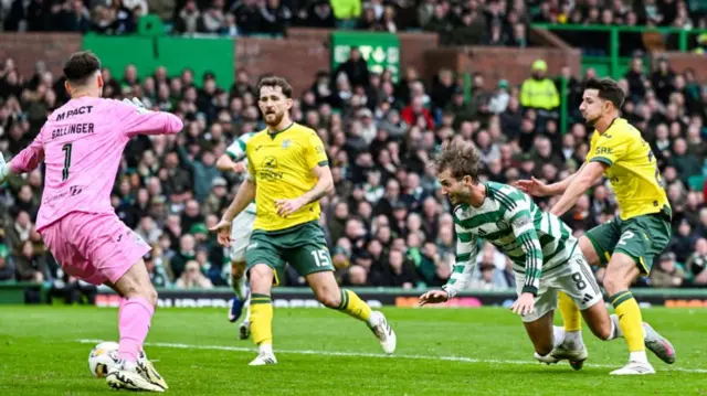 Benjamin Nygren scores for Celtic