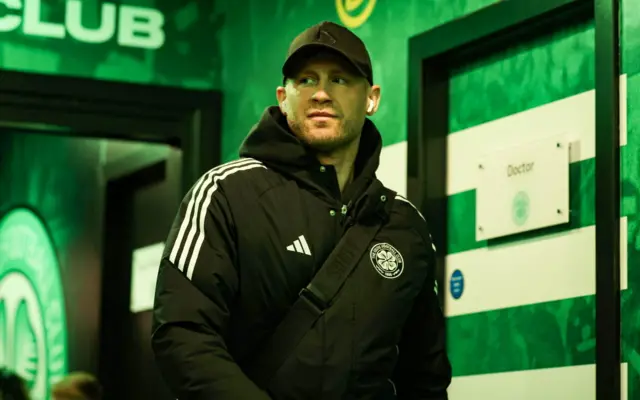 Kasper Schmeichel at Celtic Park