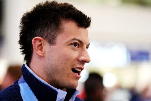 Matt Weston during the Team GB Homecoming