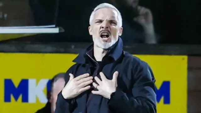 Dundee United manager Jim Goodwin
