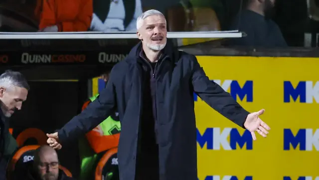 Dundee United manager Jim Goodwin