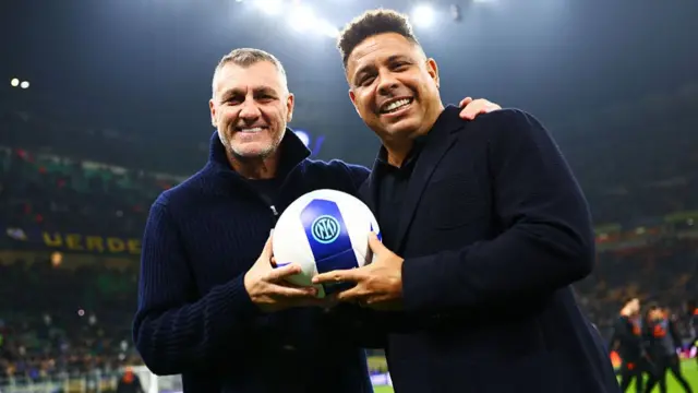 Vieri and Ronaldo
