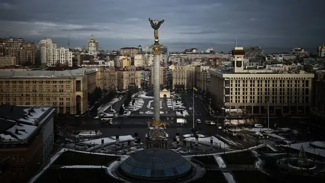 An aerial view of Independence Square