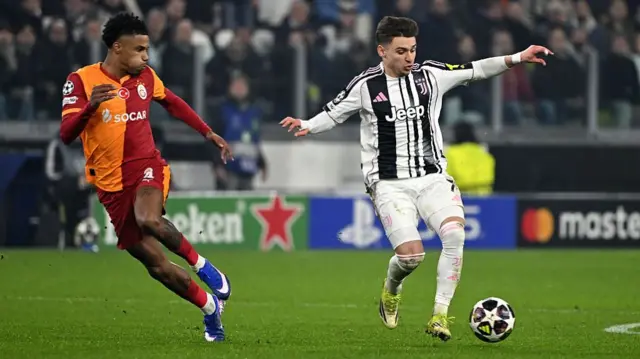 Francisco Conceicao on the ball