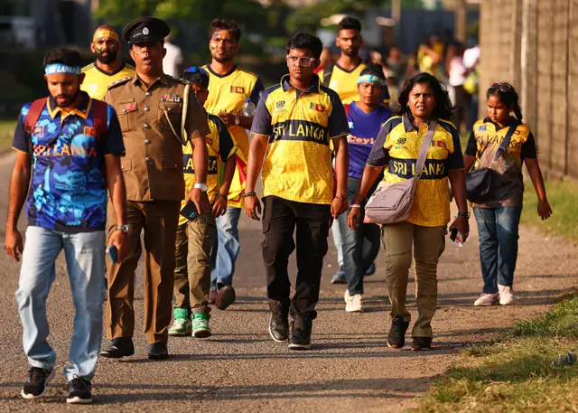 Sri Lanka fans